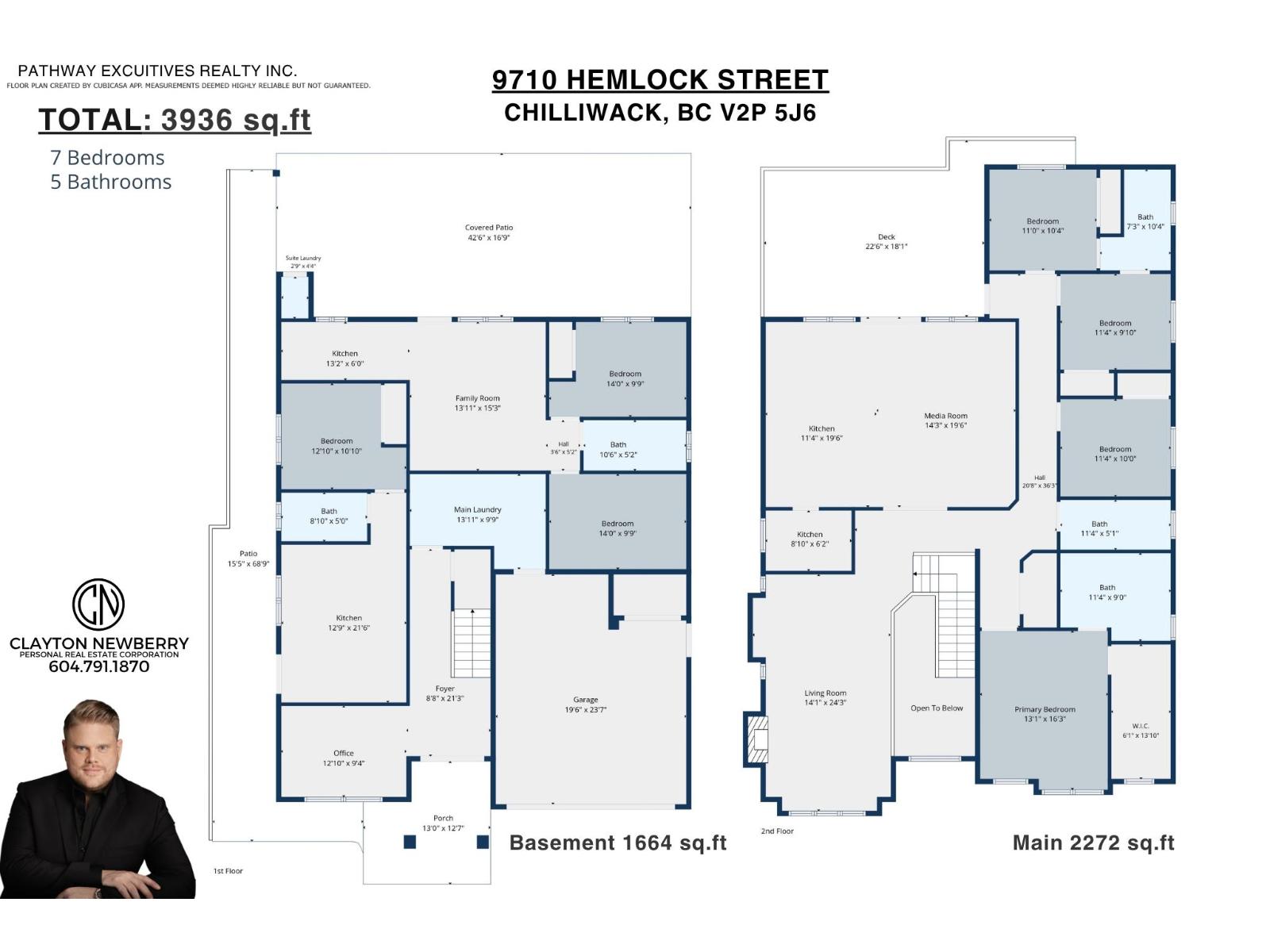7 Bed, 5 Bath House for Sale in Chilliwack – 9710 HEMLOCK STREET, Chilliwack Proper East – MLS# R3157251 - Image 79