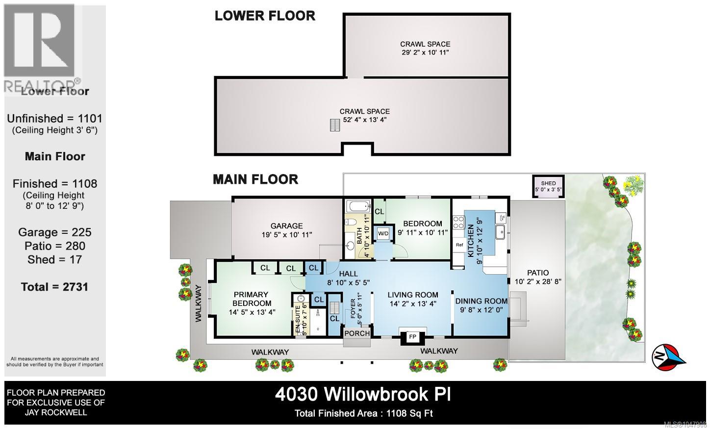  4030 Willowbrook Place, Saanich