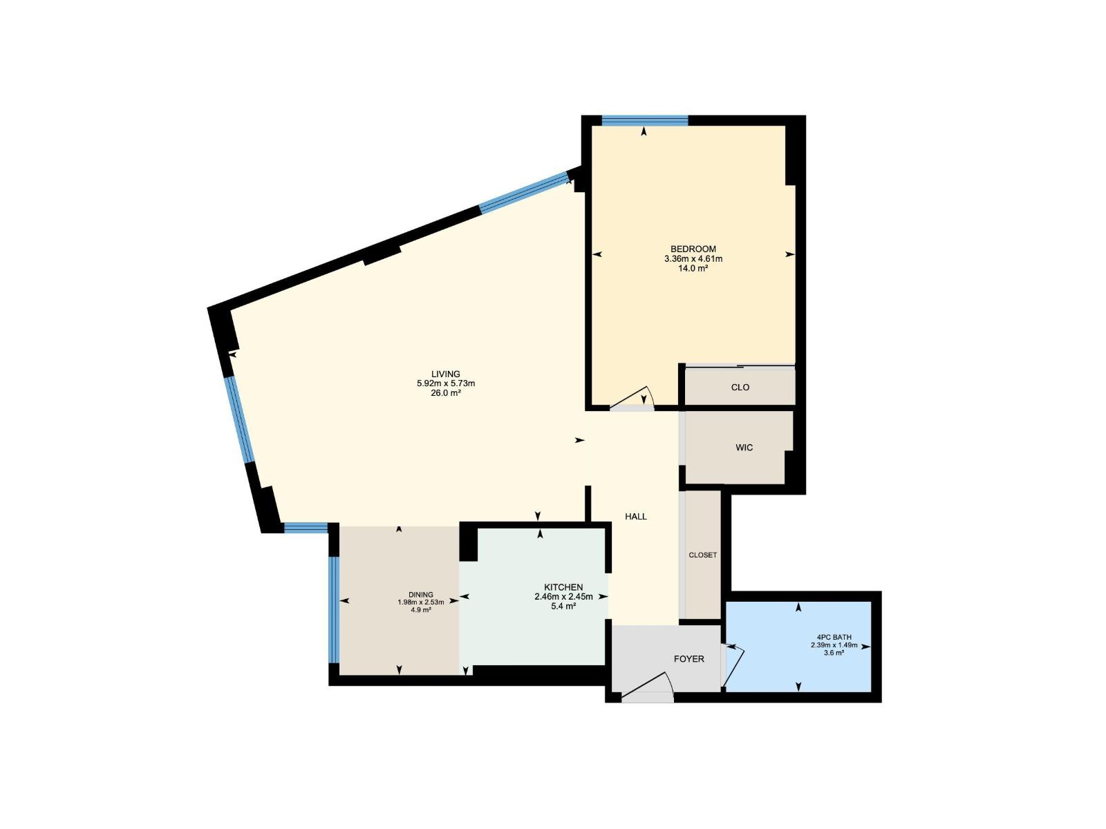 #1601 12141 JASPER AV NW - 46
