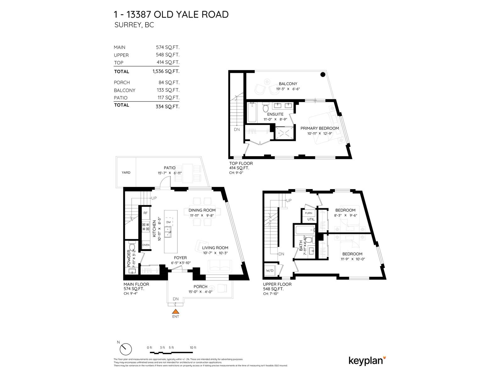 3 Bed, 3 Bath House for Sale in Surrey – TH1 13387 OLD YALE RD ROAD, Surrey – MLS# R3158944 - Image 40