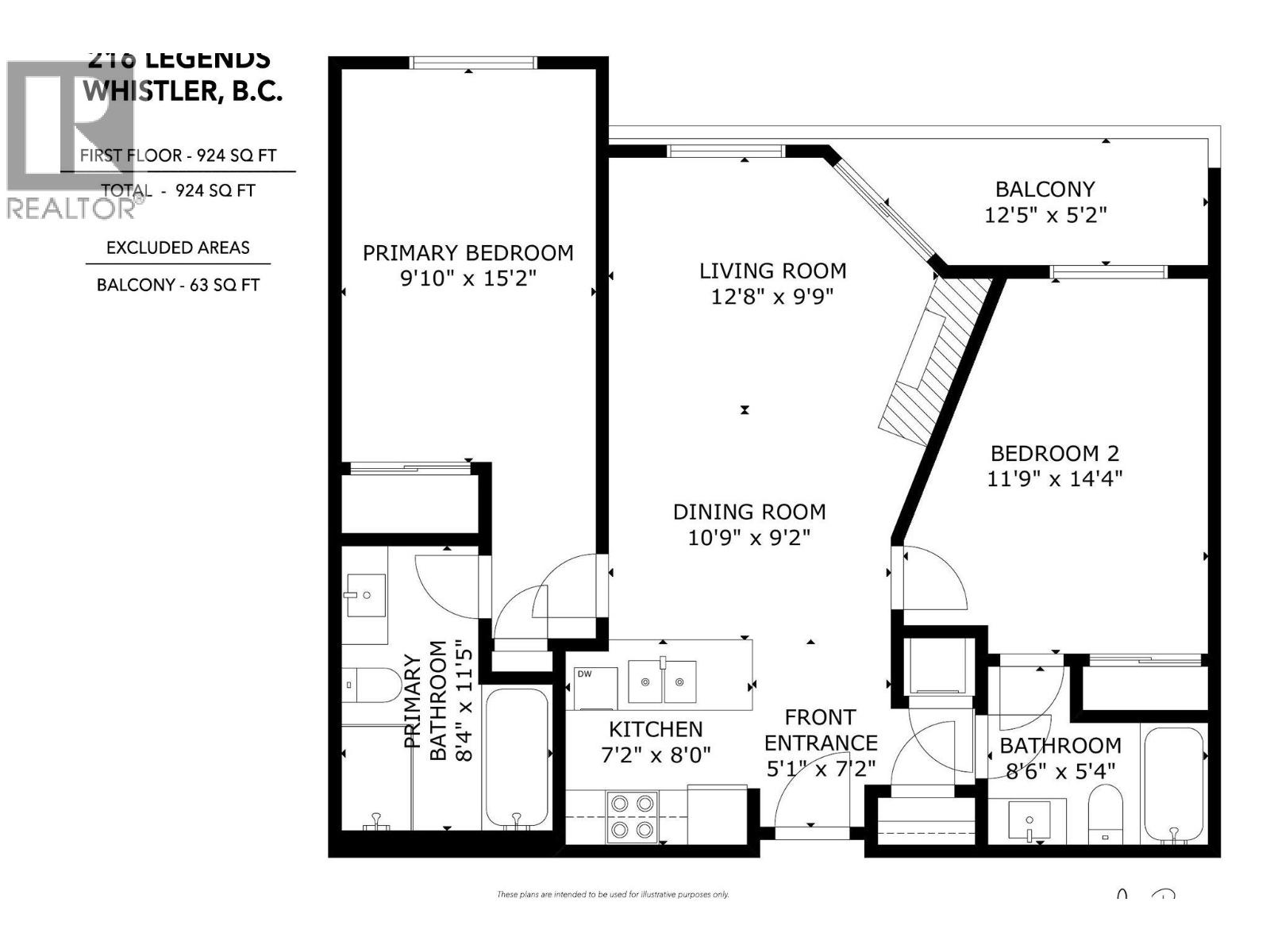 216A 2036 LONDON LANE, Whistler - Image 1