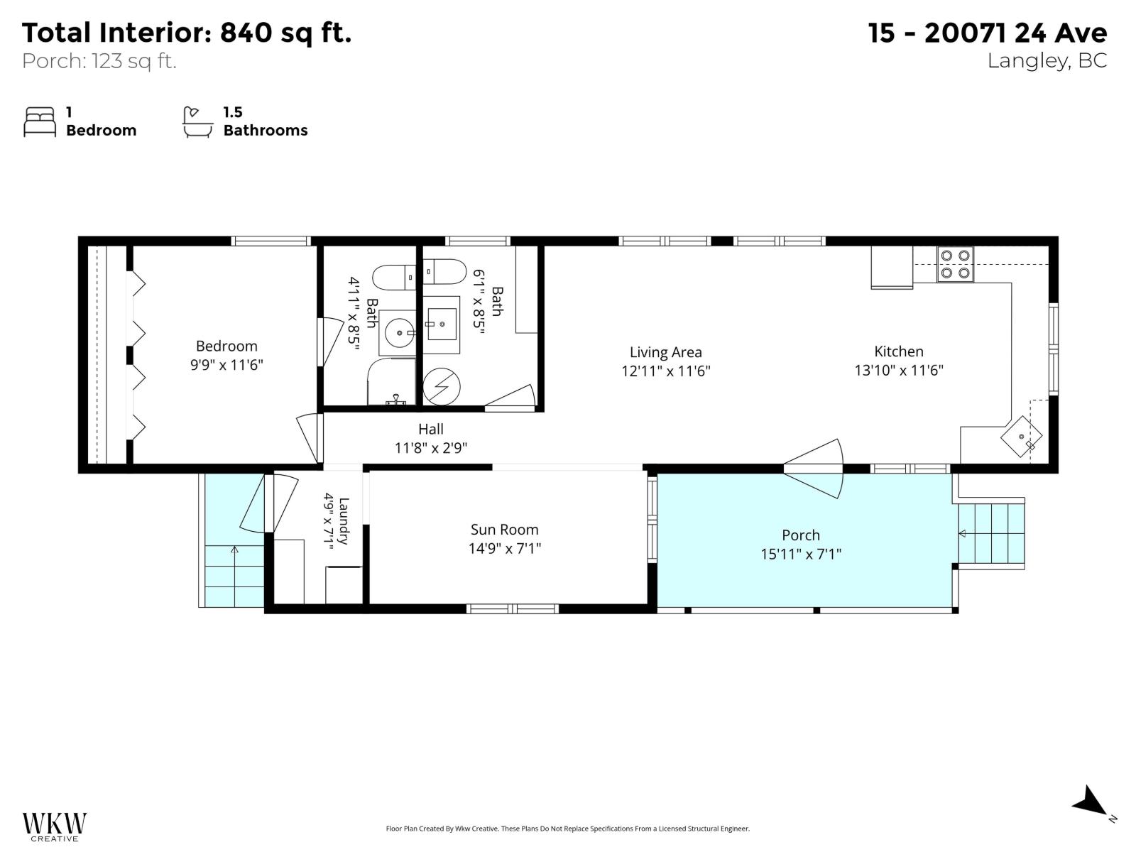 1 Bed, 2 Bath House for Sale in Langley – 15 20071 24 AVENUE, Langley – MLS# R3158623 - Image 23