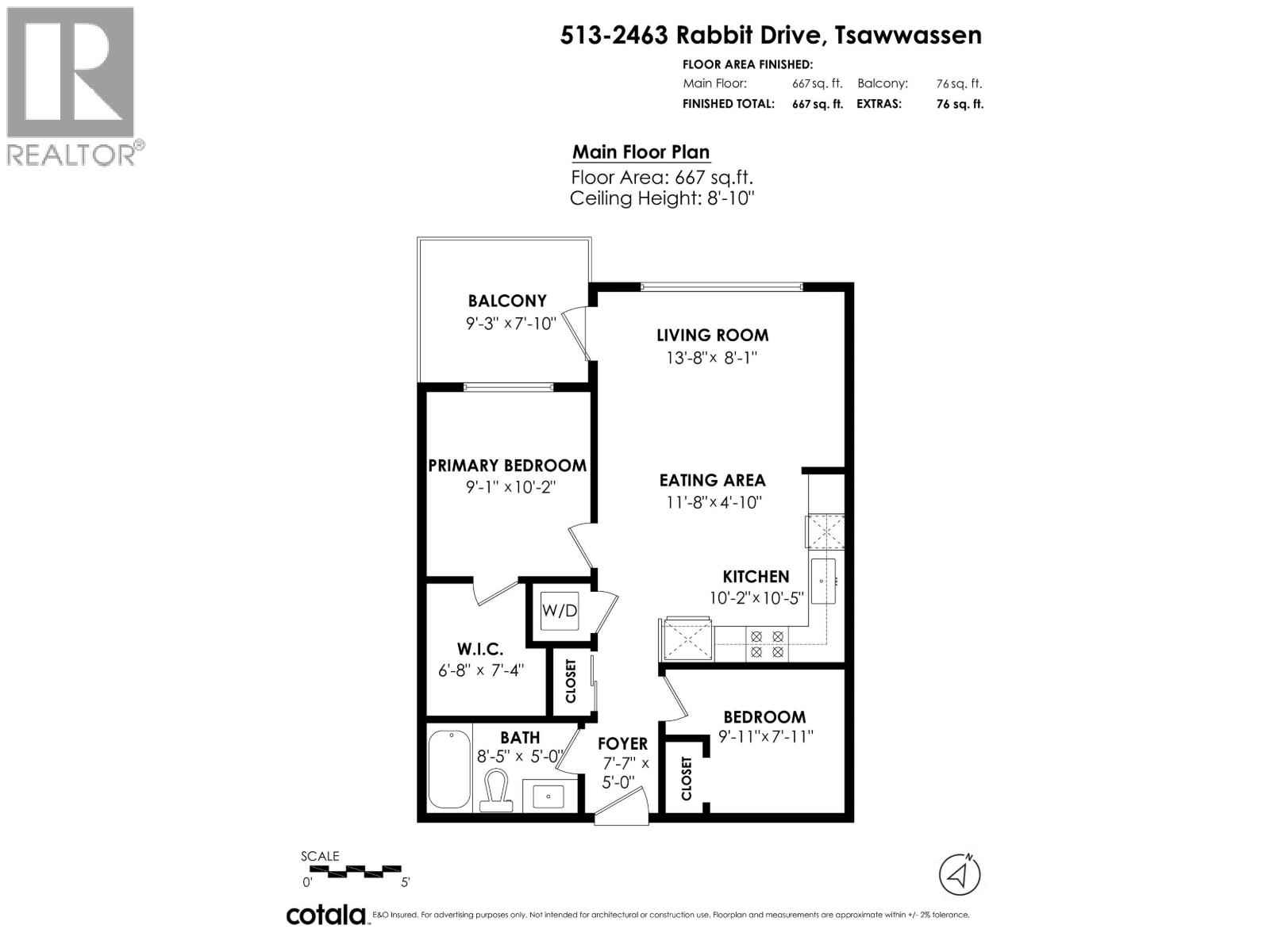 2 Bed, 1 Bath Apartment for Sale in Tsawwassen – 513 2463 RABBIT DRIVE, Tsawwassen – MLS# R3159205 - Image 39