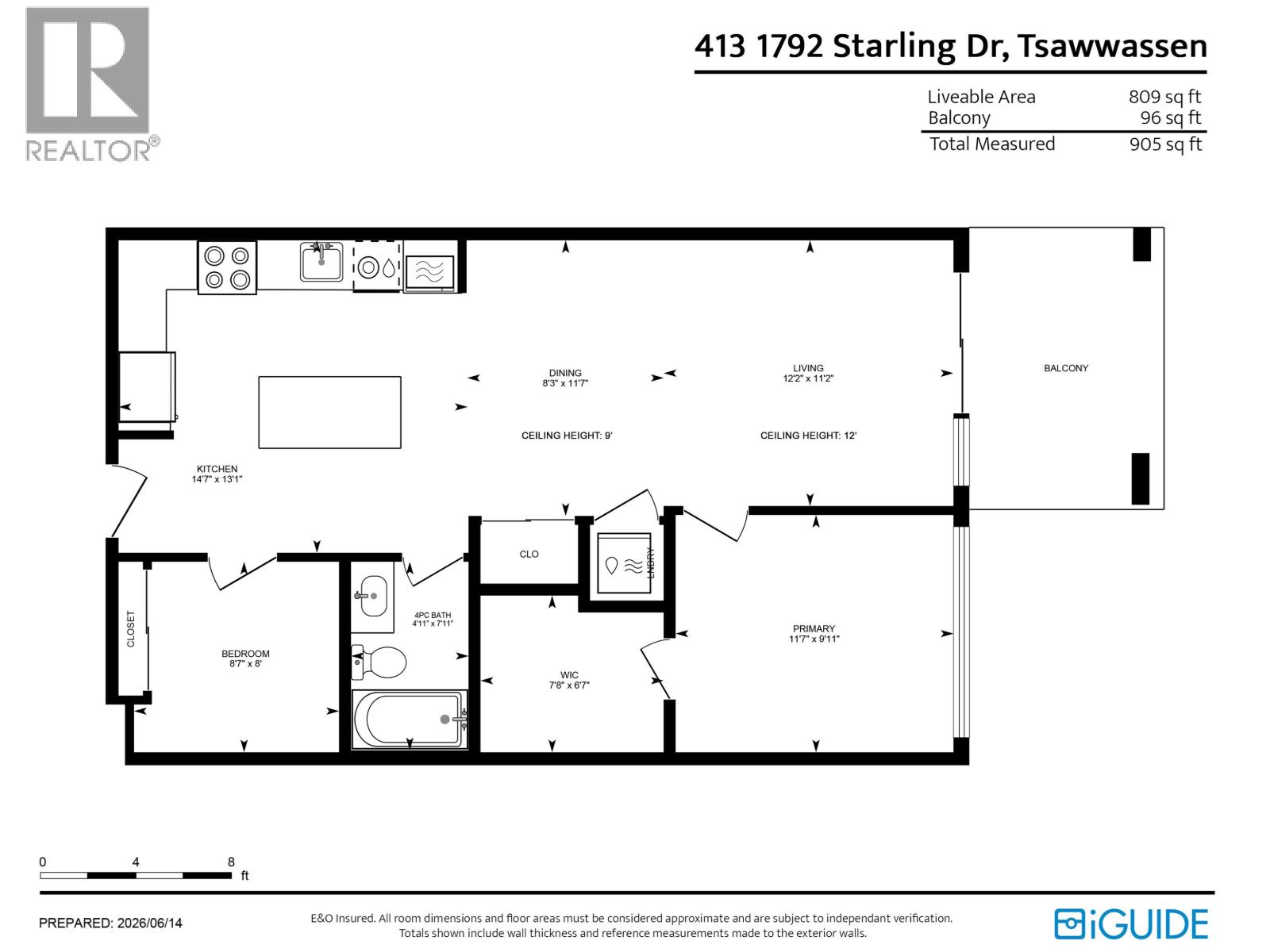 2 Bed, 1 Bath Apartment for Sale in Tsawwassen – 413 1792 STARLING DRIVE, Tsawwassen – MLS# R3159193 - Image 4