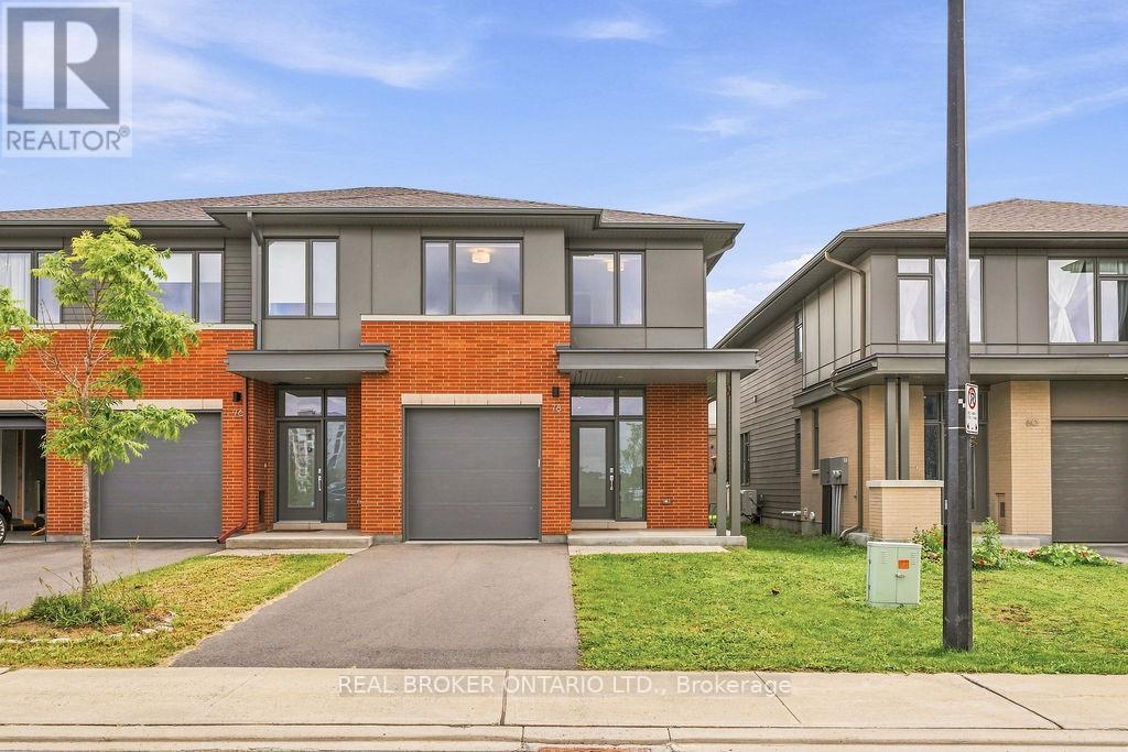 End Unit with Private Driveway