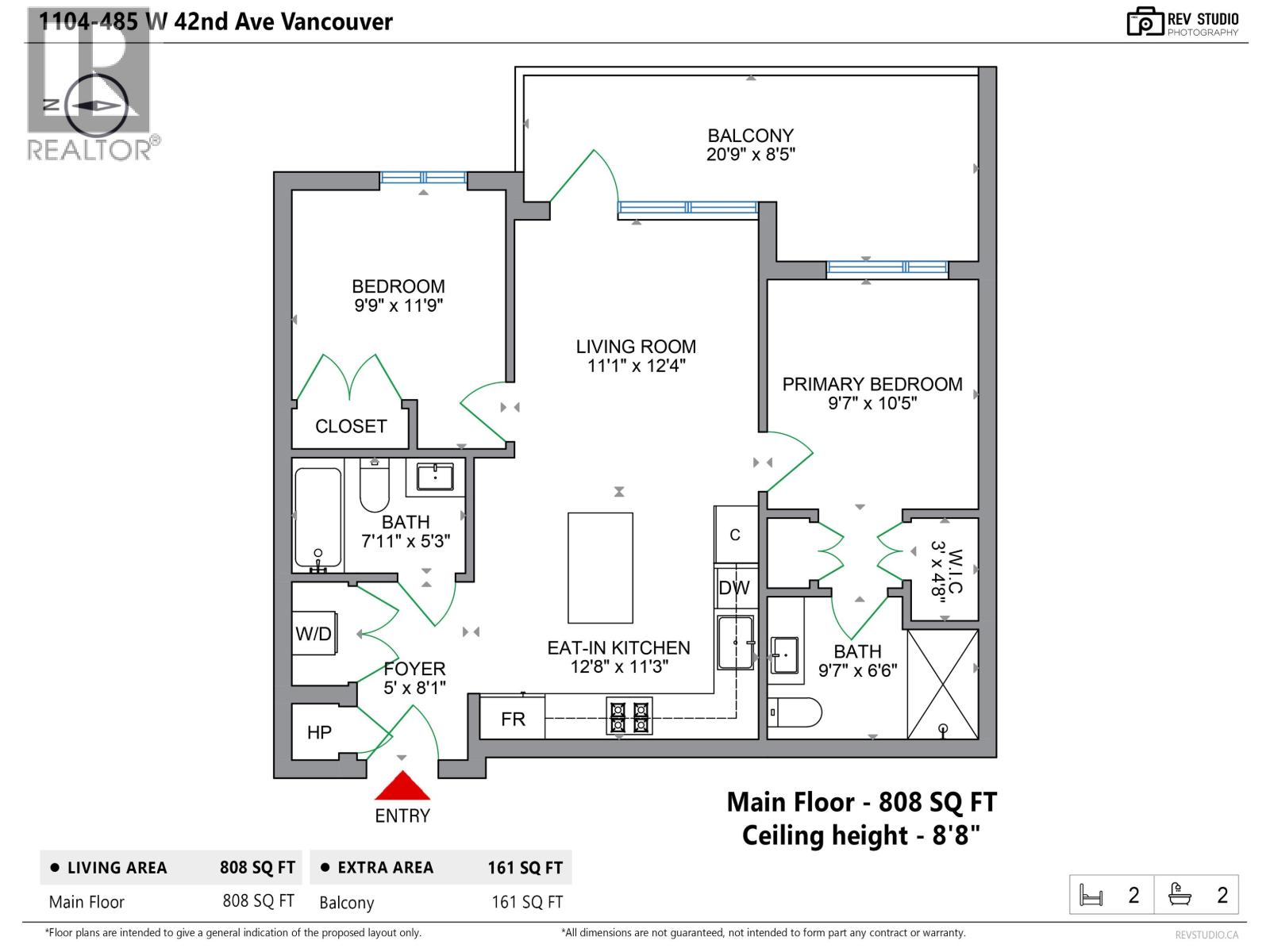 2 Bed, 2 Bath House for Rent in Vancouver – 1104 485 42 AVENUE, Vancouver – MLS# R3159331 - Image 11
