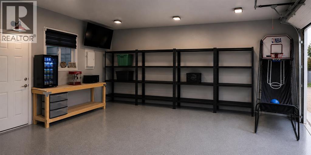 Fully finished Garage with Epoxy floor