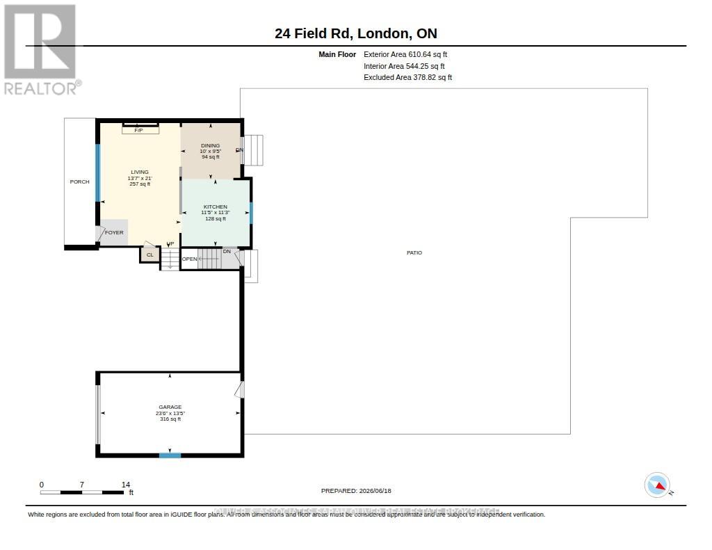 4 bedroom Single Family interior view, 24 Field Road, Lambeth, London, Ontario