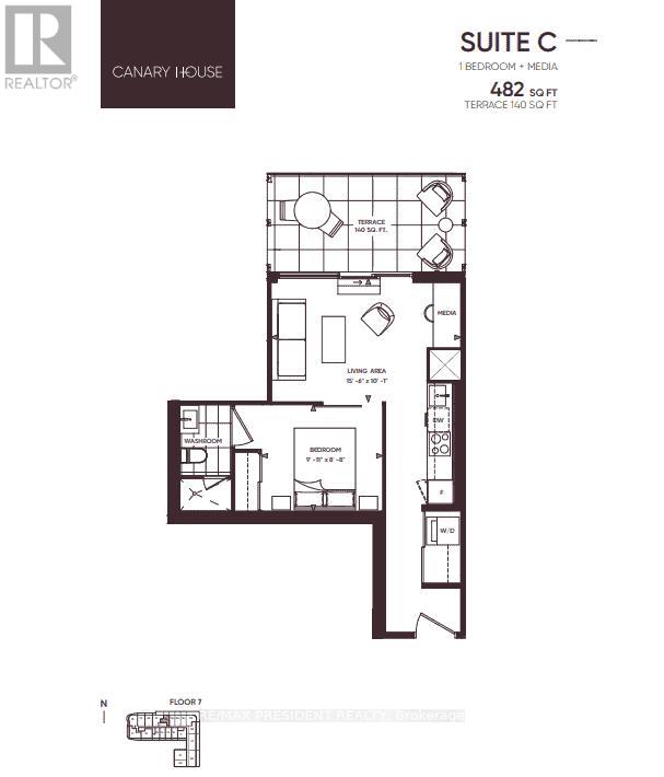 #901 425 Front Street East, Toronto (Waterfront Communities), Ontario, M5A0X2, Toronto (Waterfront Communities), Ontario — photo 5 of 5