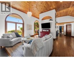 Living room/Fireplace - 266 East Beach Road, Leamington, ON N8H3V7 Photo 13