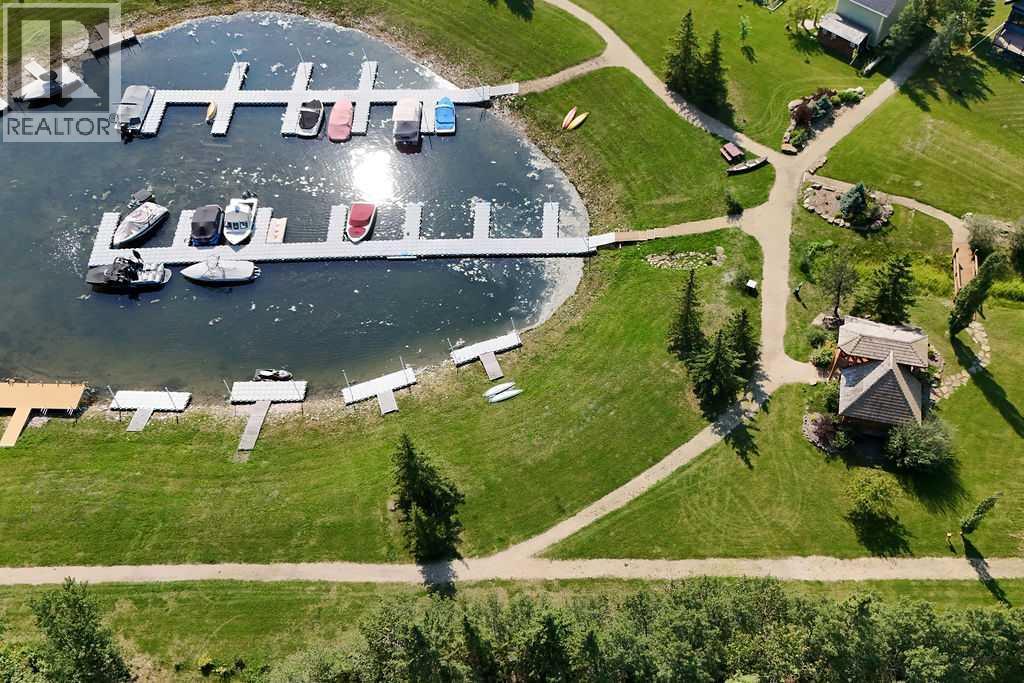 Aerial view of Canal
