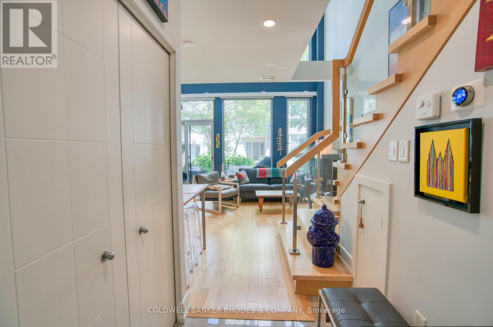 Entry way of the condo