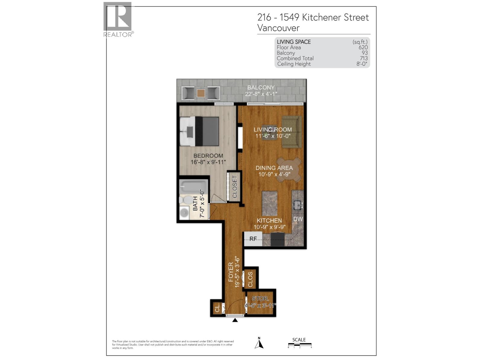 216 1549 KITCHENER STREET, Vancouver