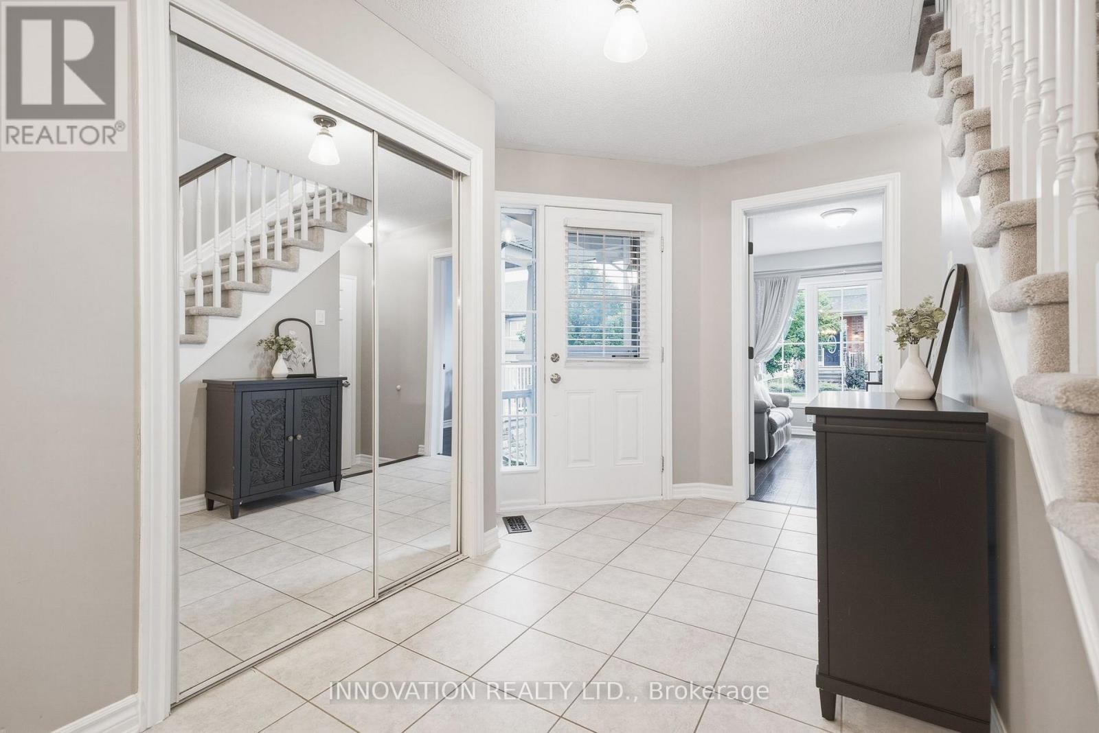 Spacious entry with inside access from garage!