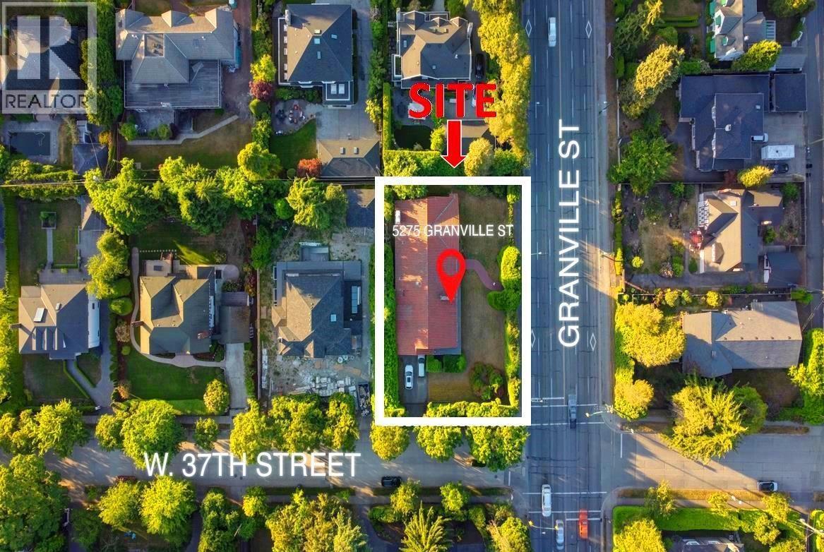 5 Bed, 6 Bath House for Sale in Vancouver – 5275 GRANVILLE STREET, Vancouver – MLS# R3160520