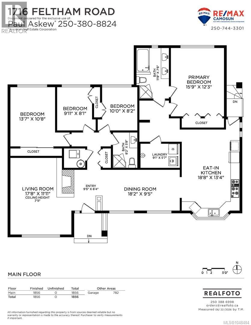  1716 Feltham Road, Saanich