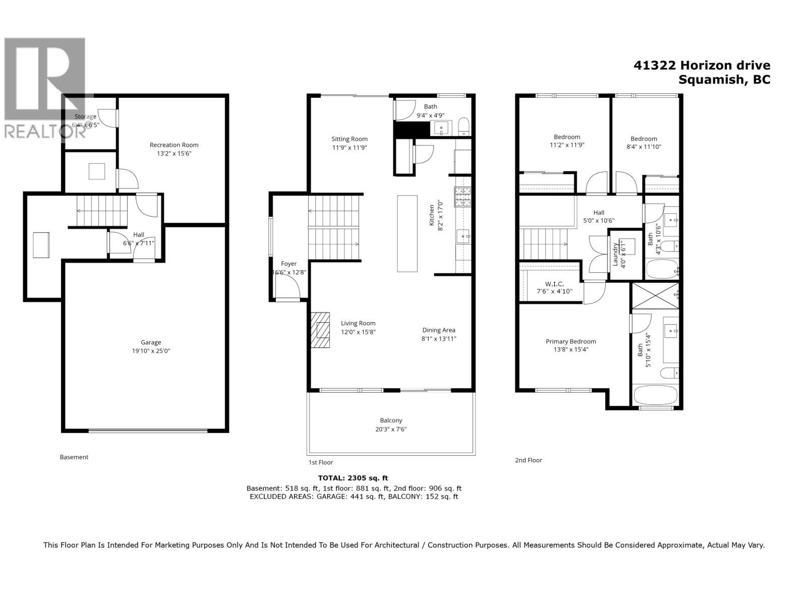 41322 HORIZON DRIVE, Squamish