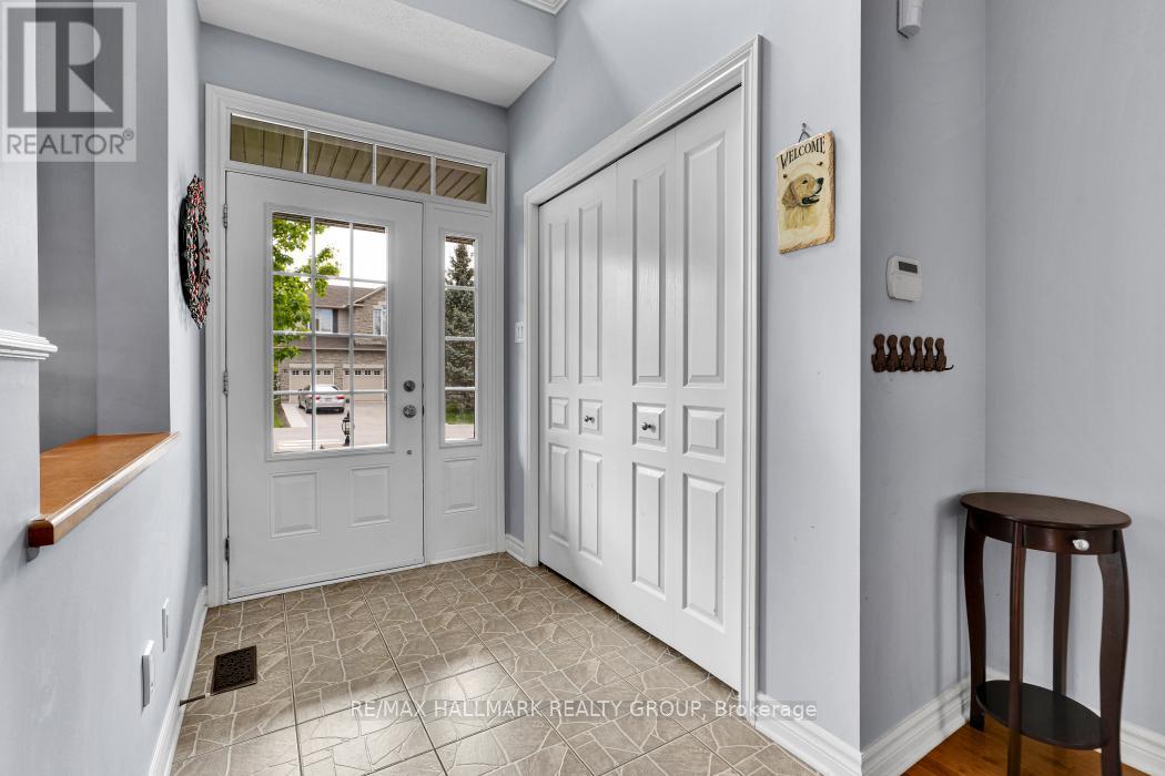 Bright foyer.