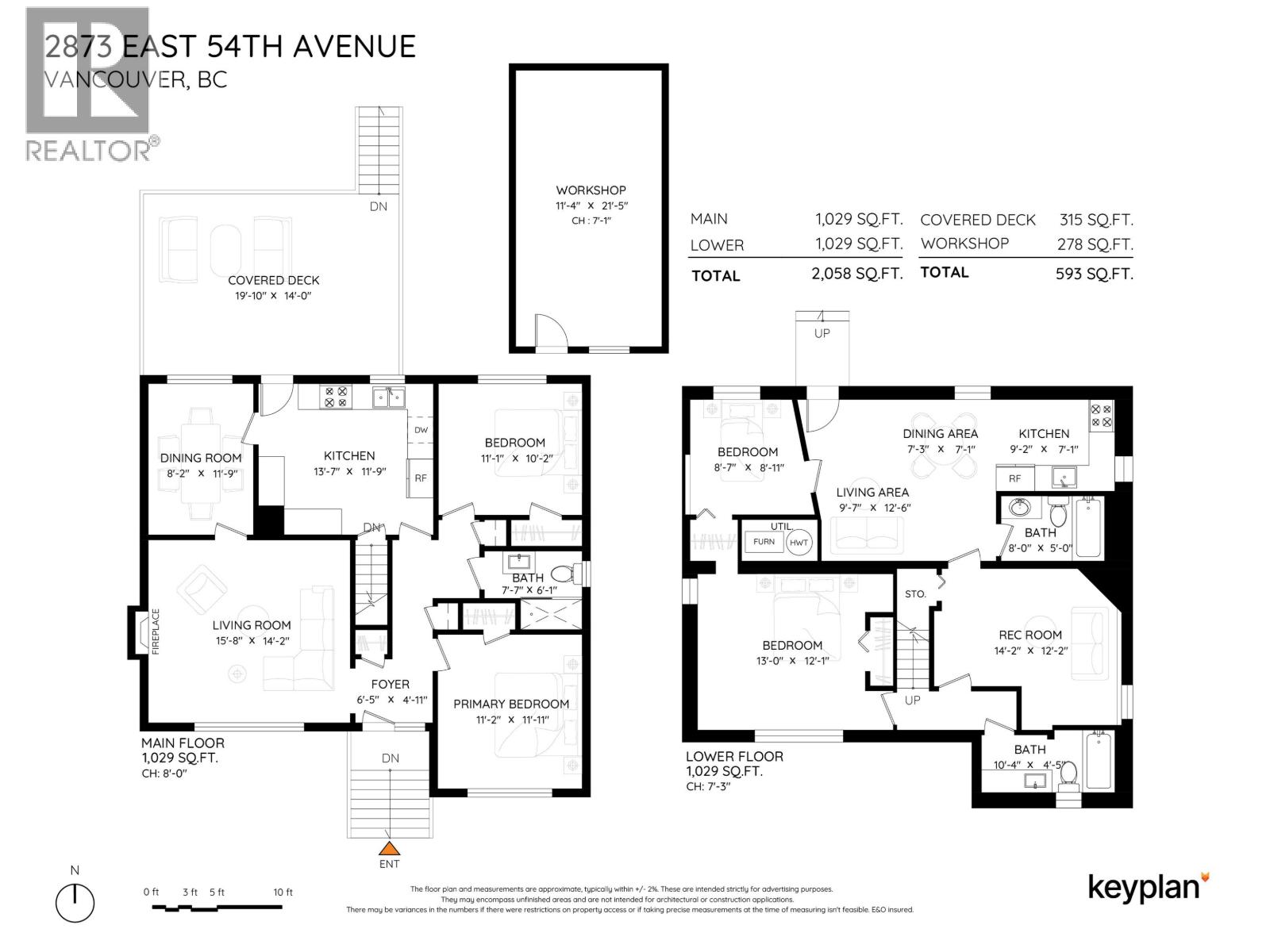 4 Bed, 3 Bath House for Sale in Vancouver – 2873 E 54TH AVENUE, Vancouver – MLS# R3146057 - Image 35