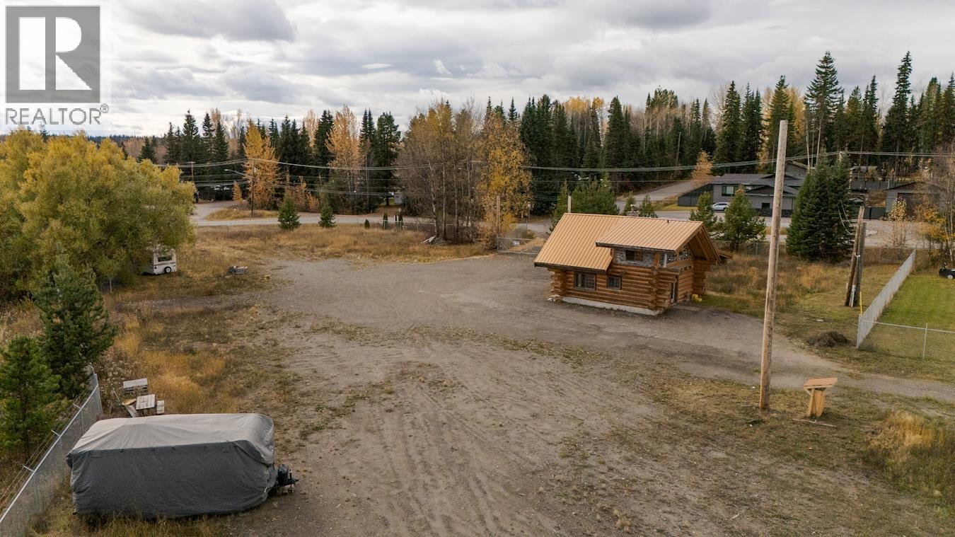 Backyard of 8828 N KELLY ROAD · Prince George, BC