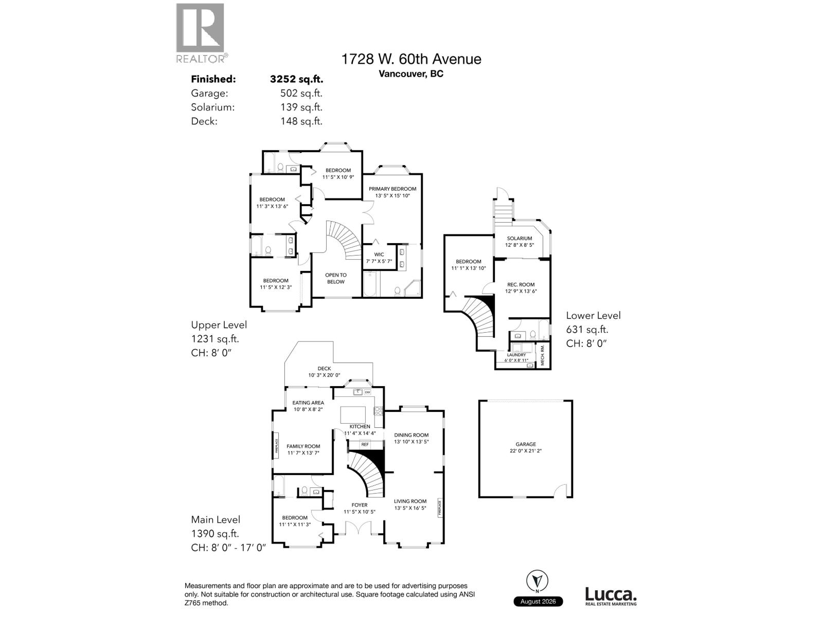 1728 W 60TH AVENUE, Vancouver