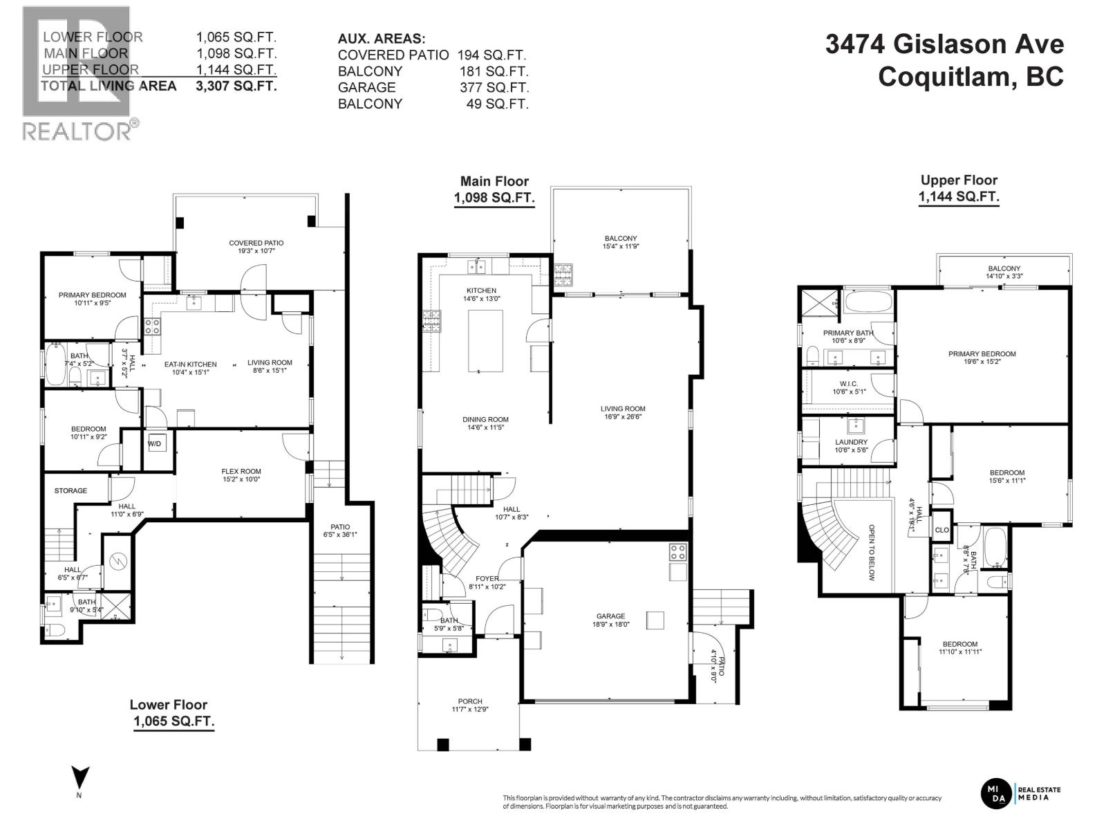 6 Bed, 5 Bath House for Sale in Coquitlam – 3474 GISLASON AVENUE, Coquitlam – MLS# R3146032 - Image 68