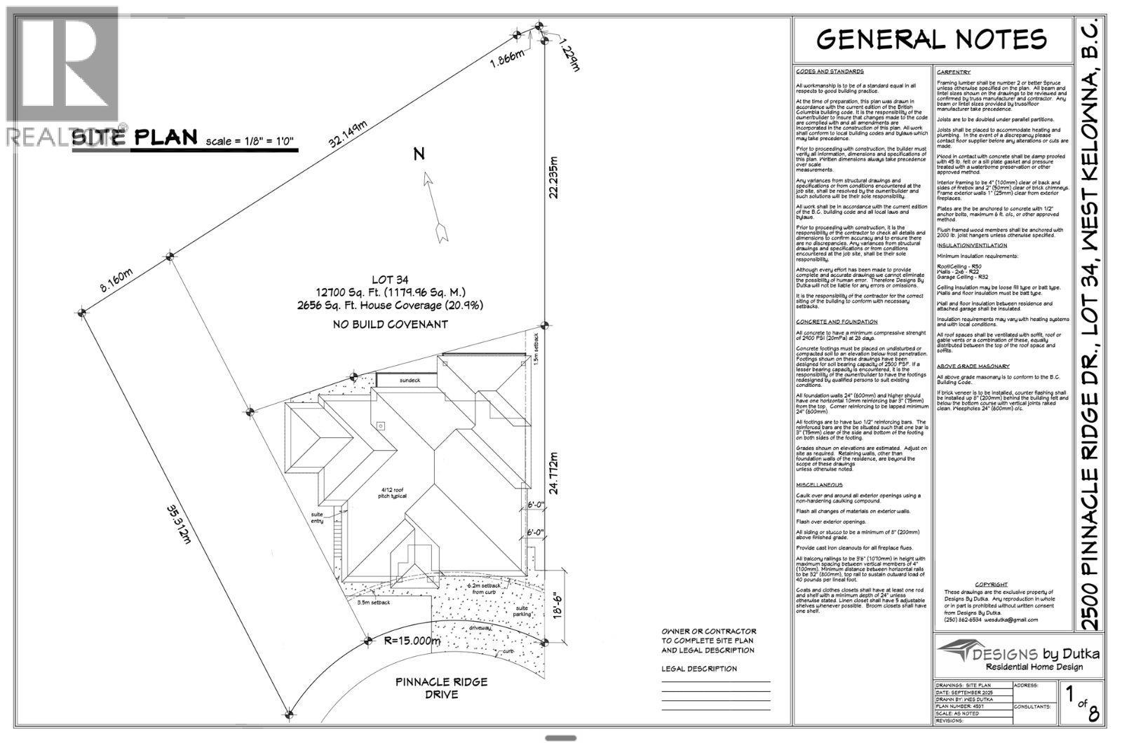 2500 Pinnacle Ridge Drive Lot# 34, West Kelowna
