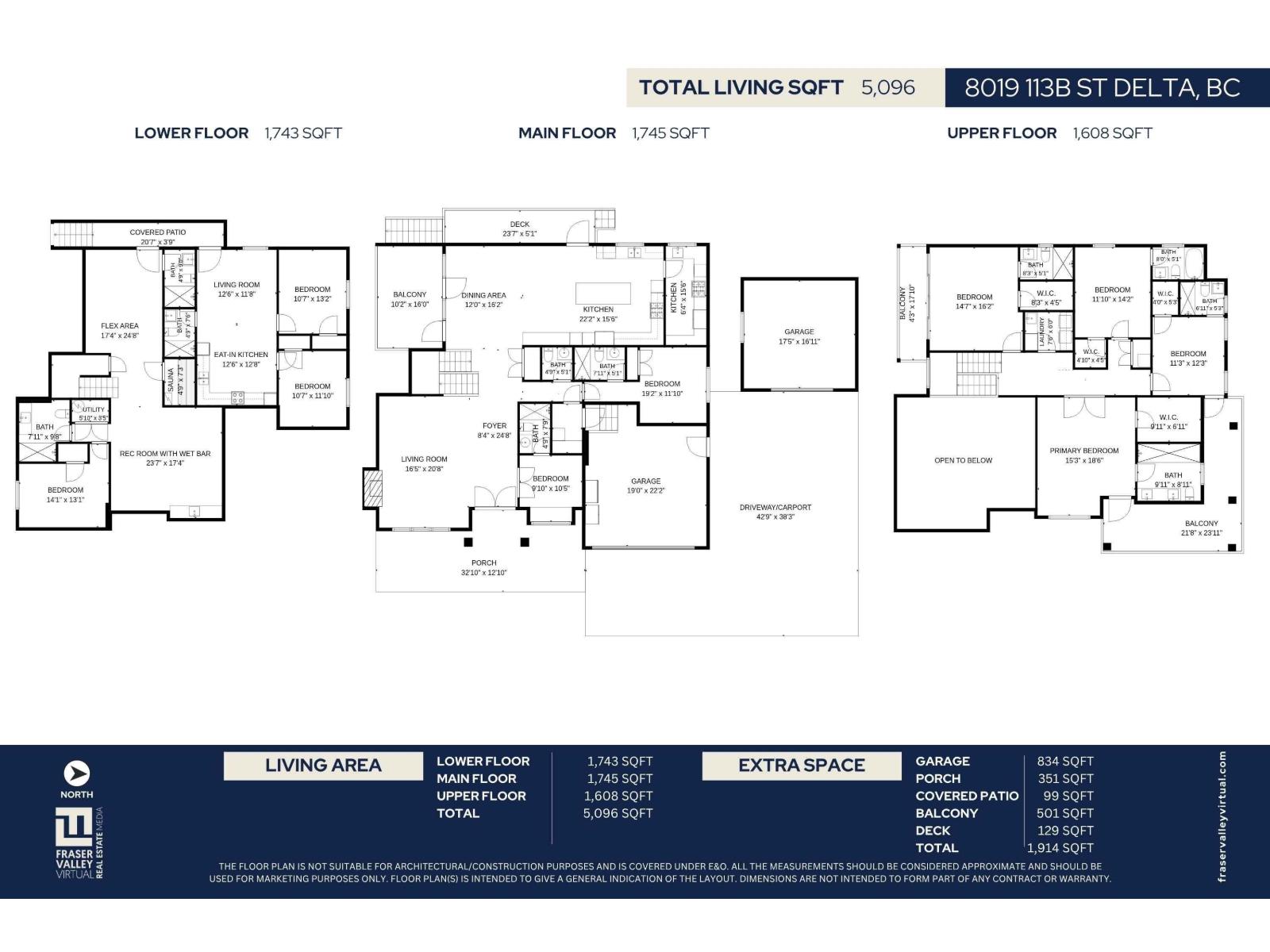 8 Bed, 10 Bath House for Sale in Delta – 8019 113B STREET, Delta – MLS# R3161569 - Image 33