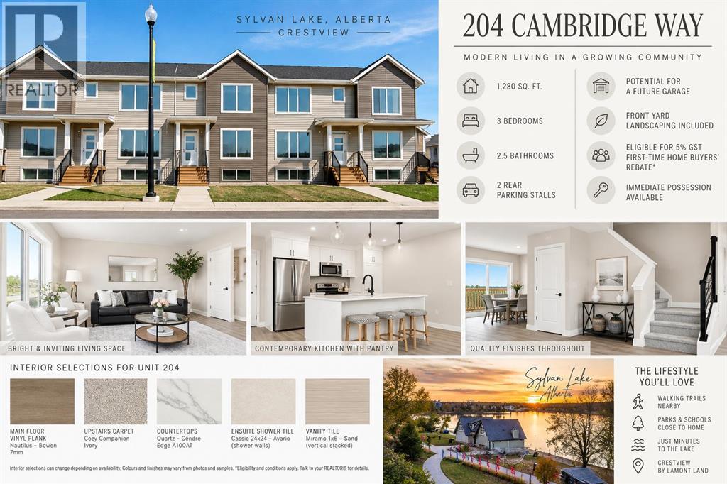 Listing photo – 204 Cambridge Way, Sylvan Lake