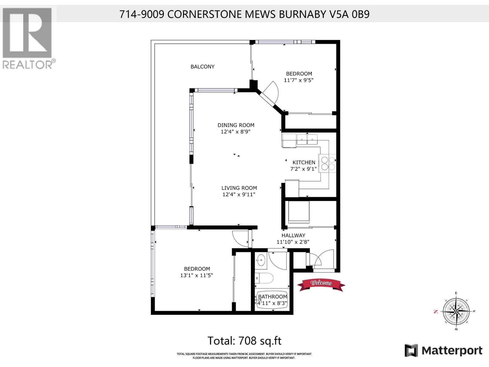 714 9009 CORNERSTONE MEWS, Burnaby — photo 9