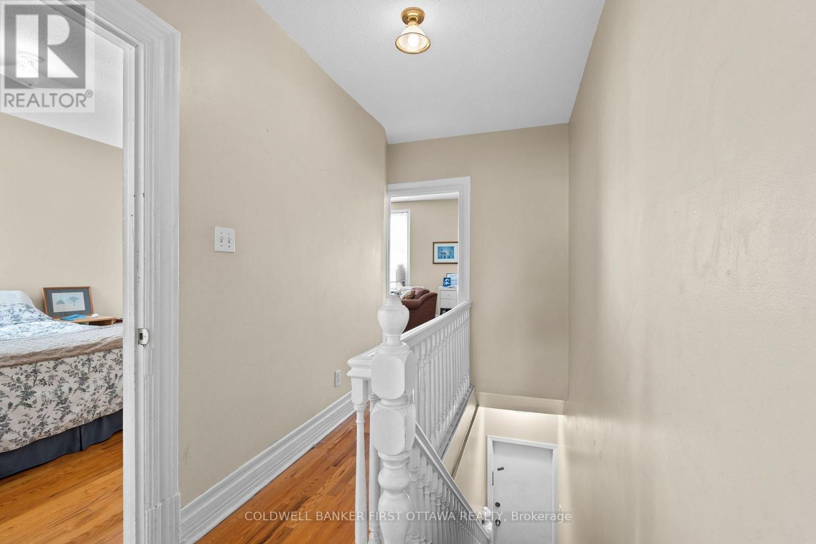 Entry way & stairs up to the unit.