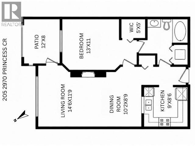 205 2970 PRINCESS CRESCENT, Coquitlam