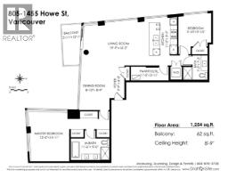 805 1455 Howe Street, Vancouver, BC V6Z1C2 Photo 40