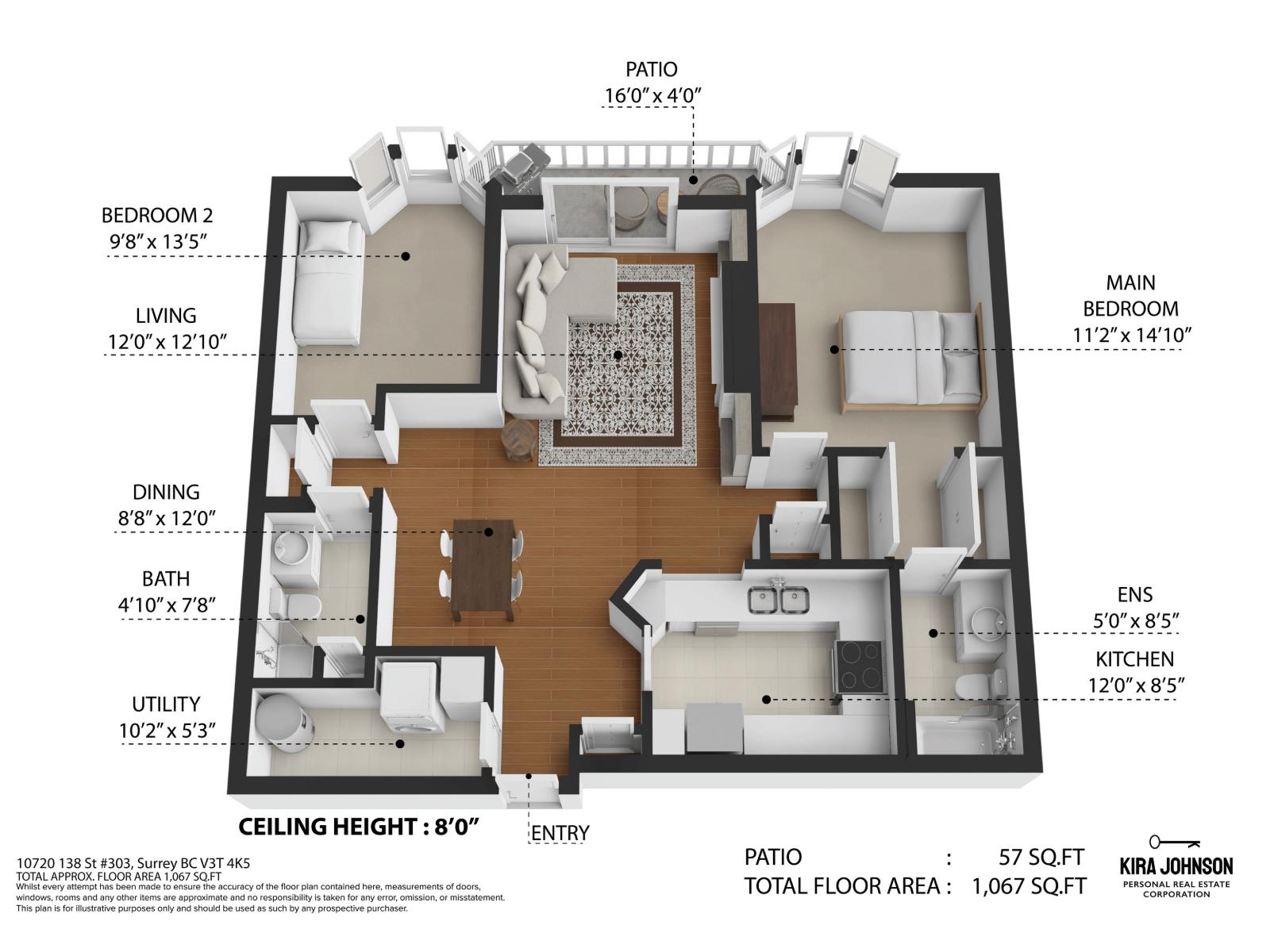 2 Bed, 2 Bath Apartment for Sale in Surrey – 303 10720 138 STREET, Surrey – MLS# R3161985 - Image 28