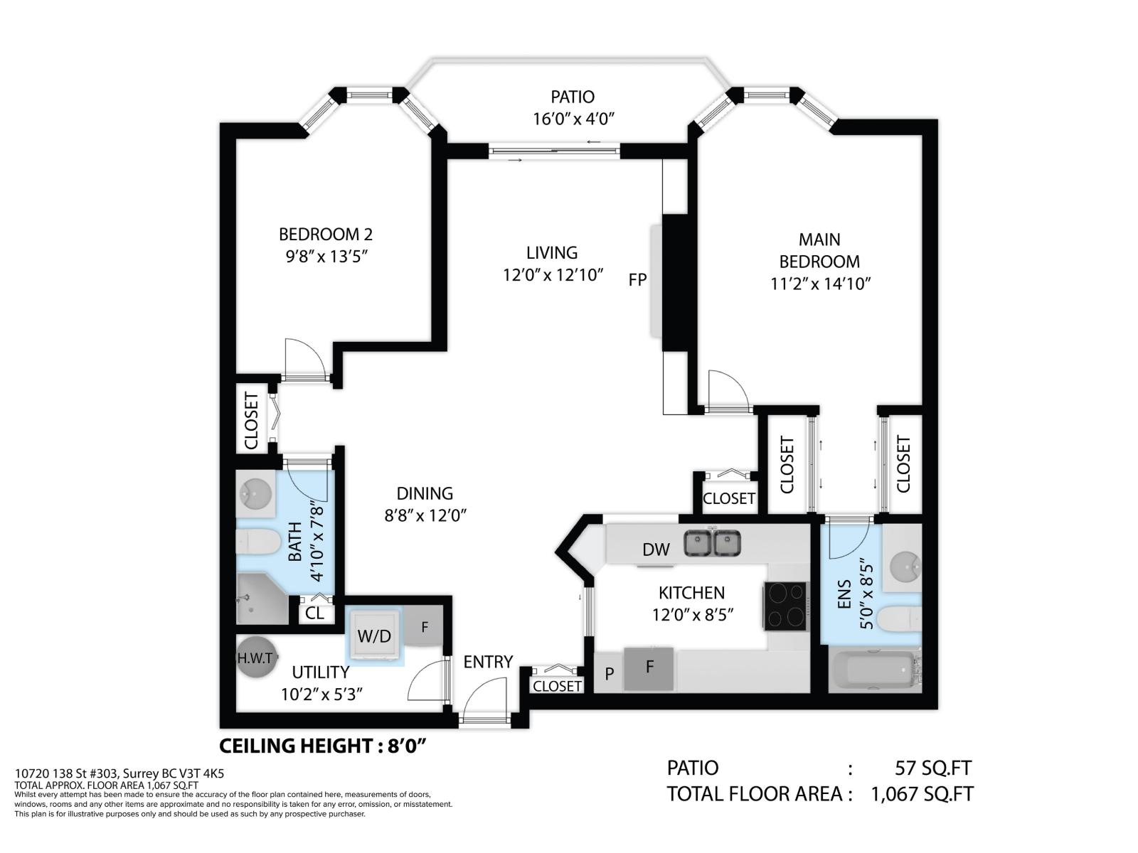 2 Bed, 2 Bath Apartment for Sale in Surrey – 303 10720 138 STREET, Surrey – MLS# R3161985 - Image 37