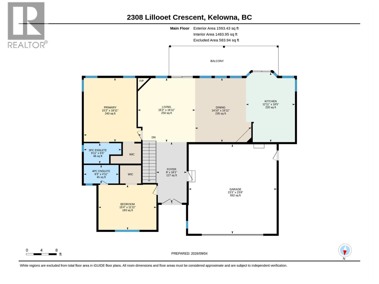  2308 Lillooet Crescent, Kelowna