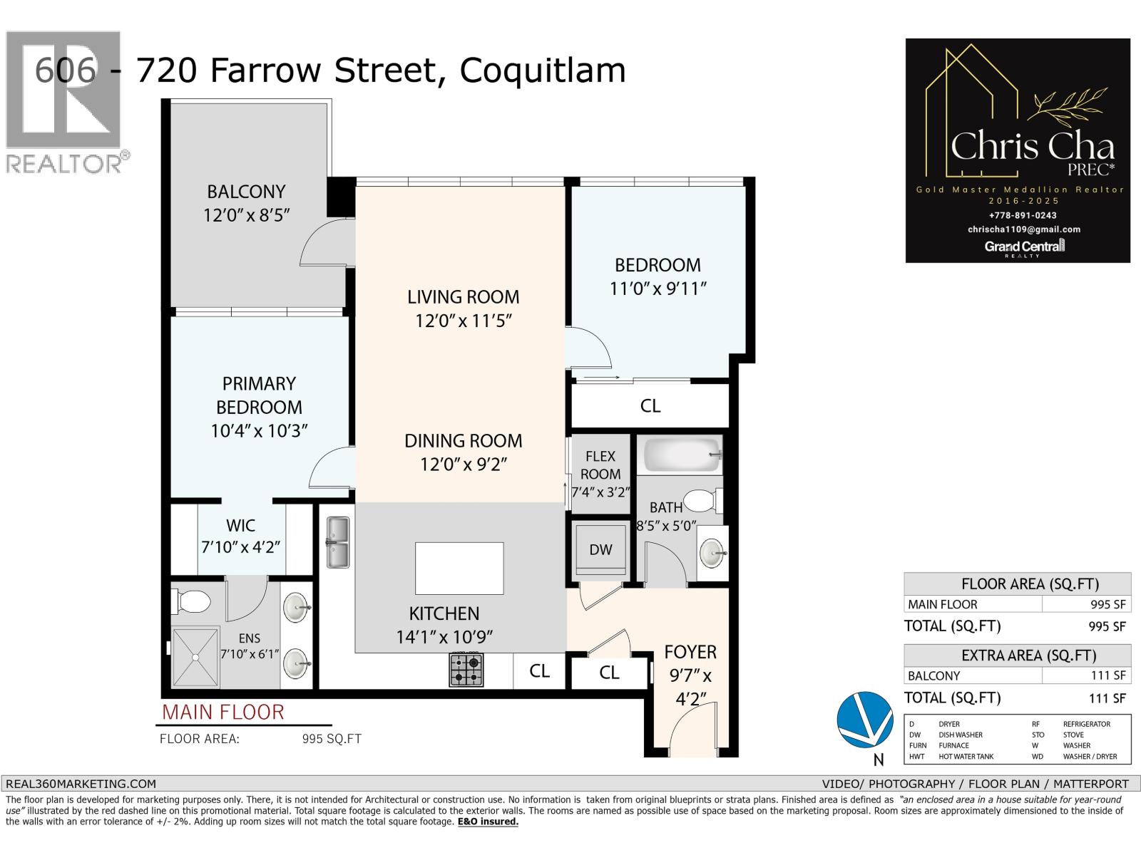 606 720 FARROW STREET, Coquitlam