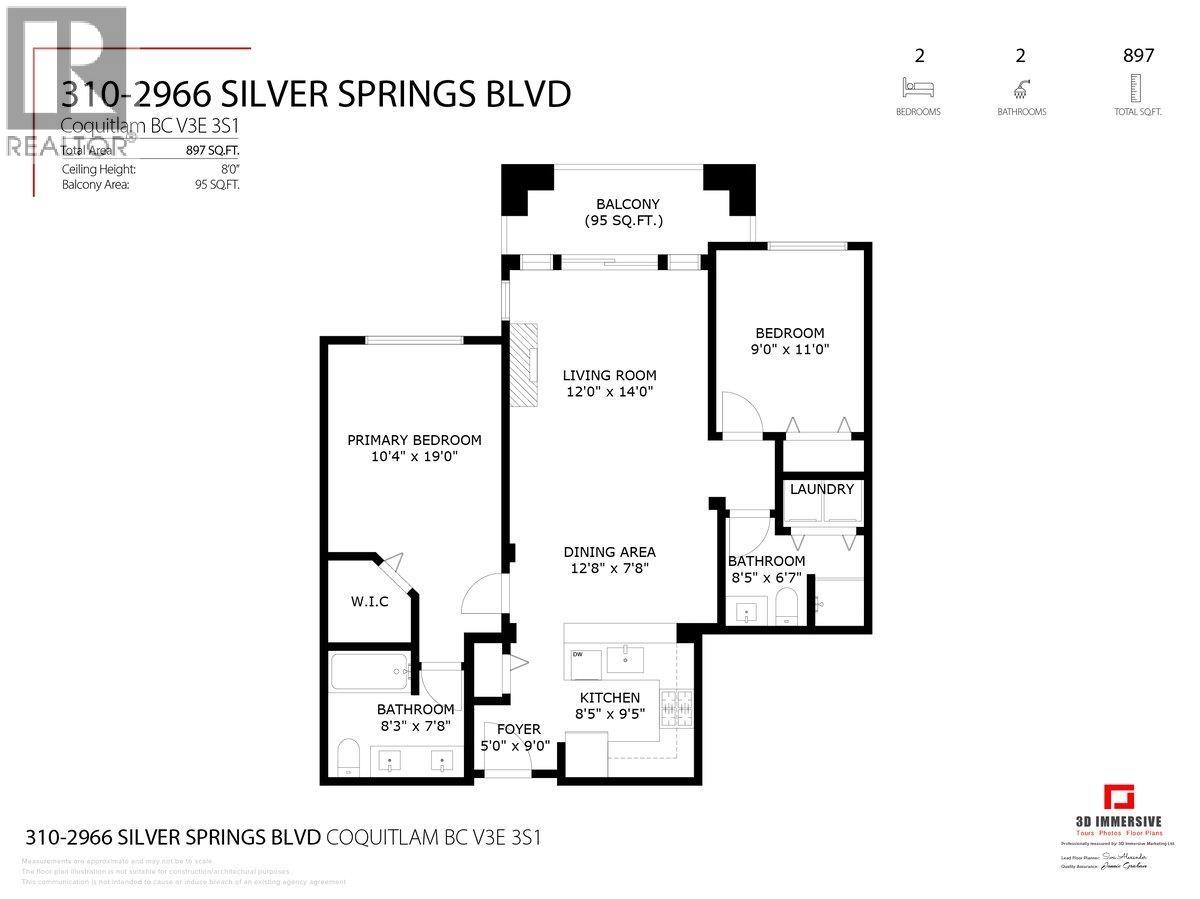 310 2966 SILVER SPRINGS BOULEVARD, Coquitlam