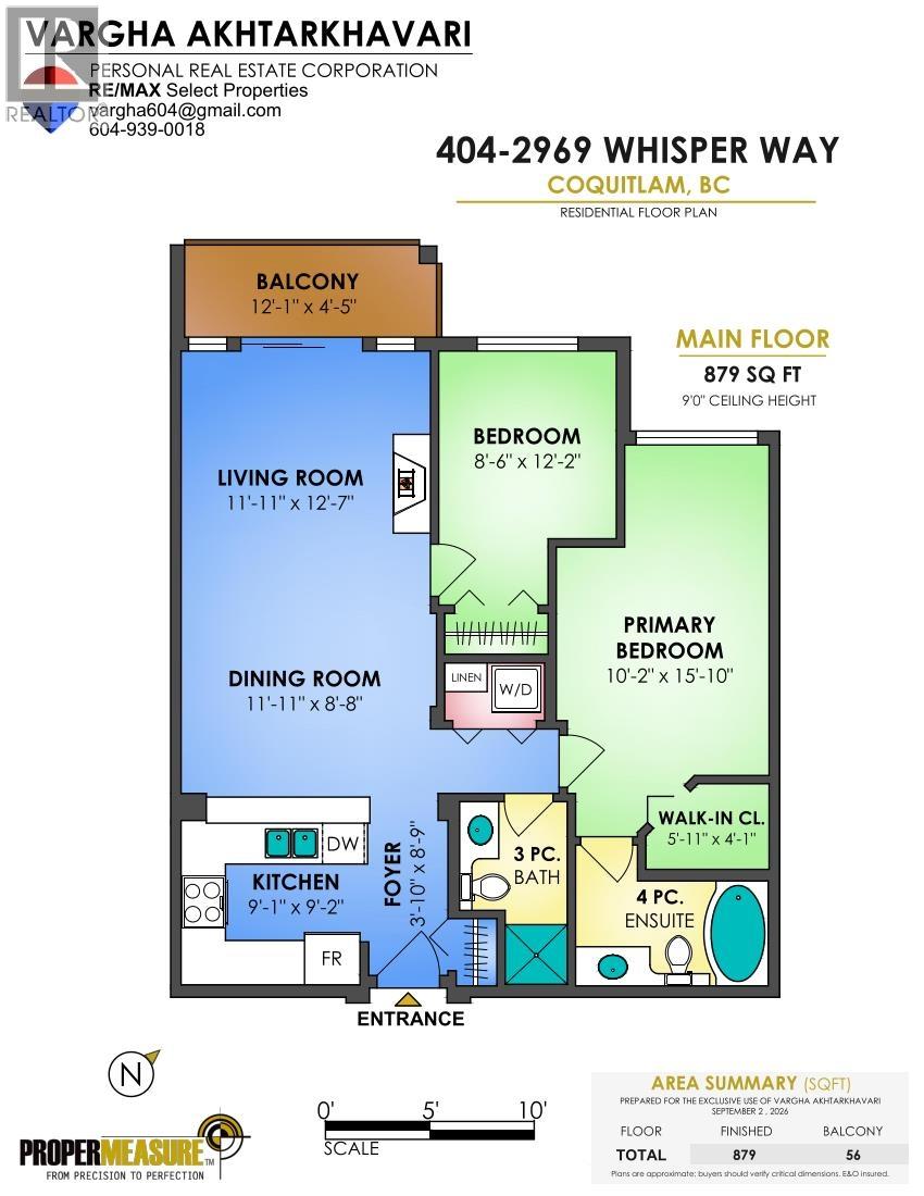 404 2969 WHISPER WAY, Coquitlam