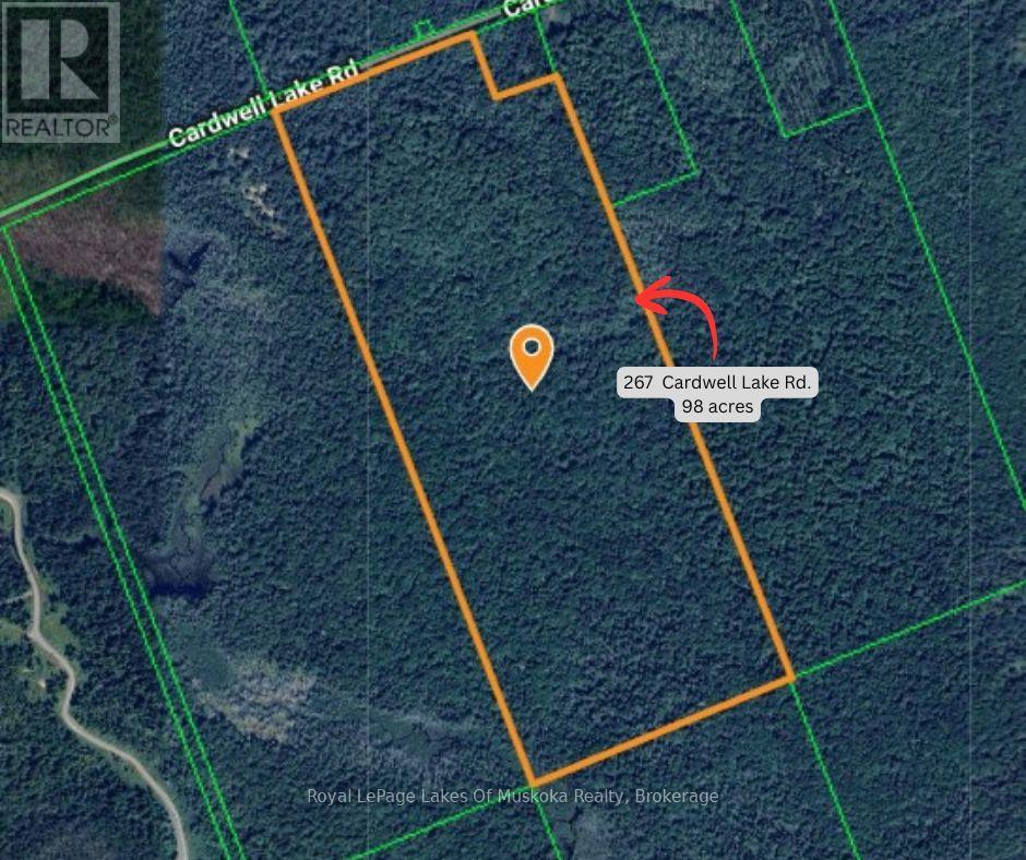 267 & 321 Cardwell Lake Road, Huntsville (Stisted), Ontario, P0B1M0, Huntsville (Stisted), Ontario — photo 1 of 5