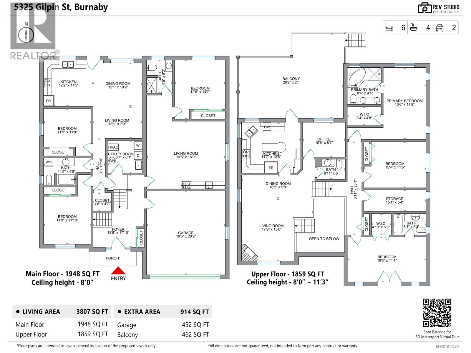 6 Bed, 5 Bath House for Sale in Burnaby – 5325 GILPIN STREET, Burnaby – MLS# R3161152 - Image 40