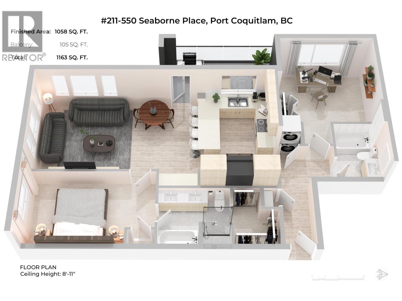 211 550 SEABORNE PLACE, Port Coquitlam