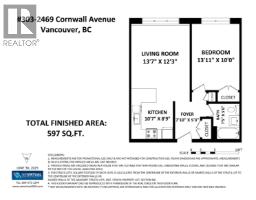 303 2469 Cornwall Avenue, Vancouver, BC V6K1B9 Photo 27