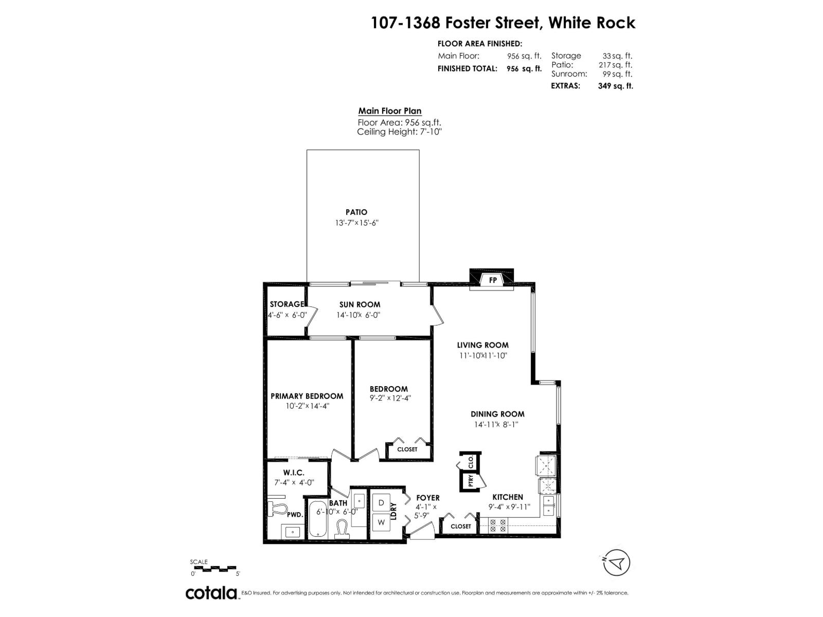 107 1368 FOSTER STREET, White Rock
