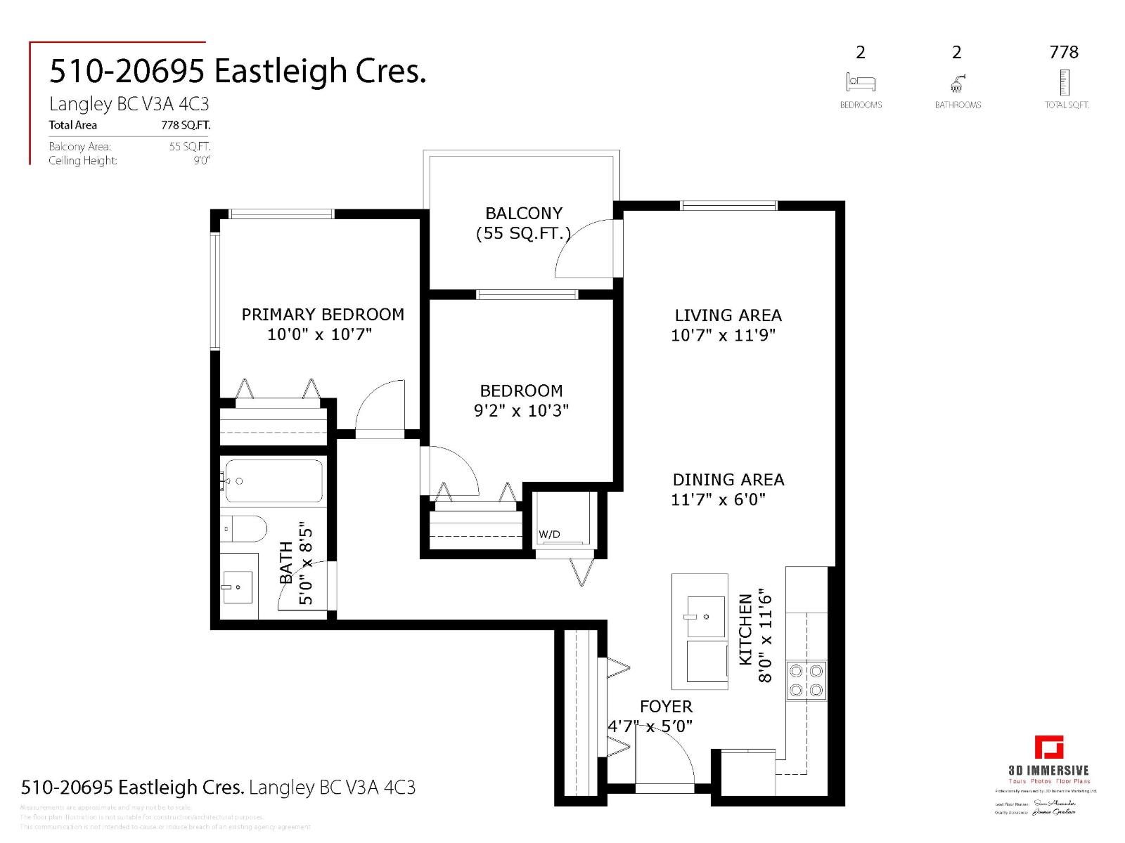 510 20695 EASTLEIGH CRESCENT, Langley — photo 5