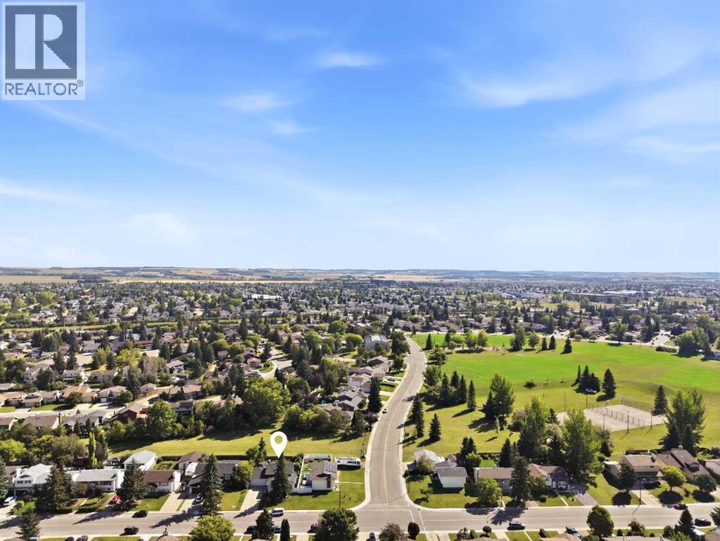 The park area is just steps from your backyard along the green belt