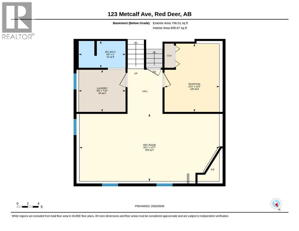 Lower level layout