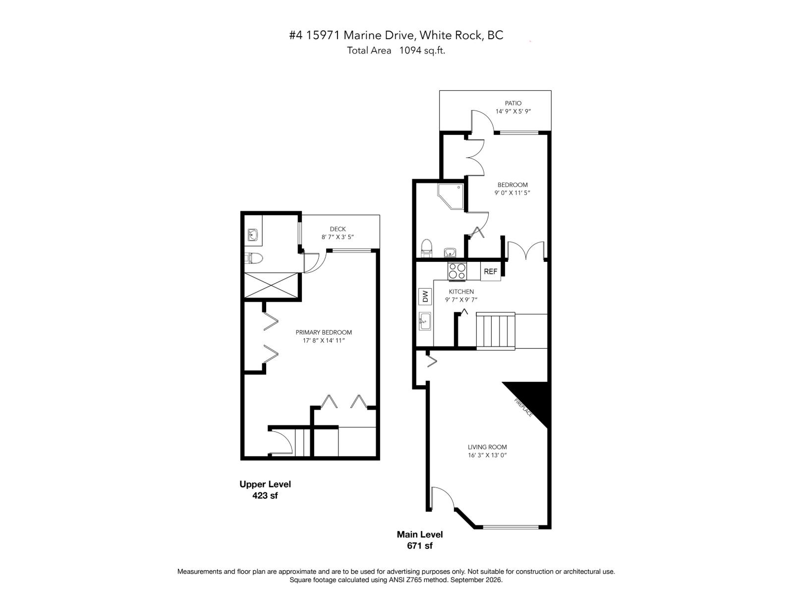 4 15971 MARINE DRIVE, White Rock
