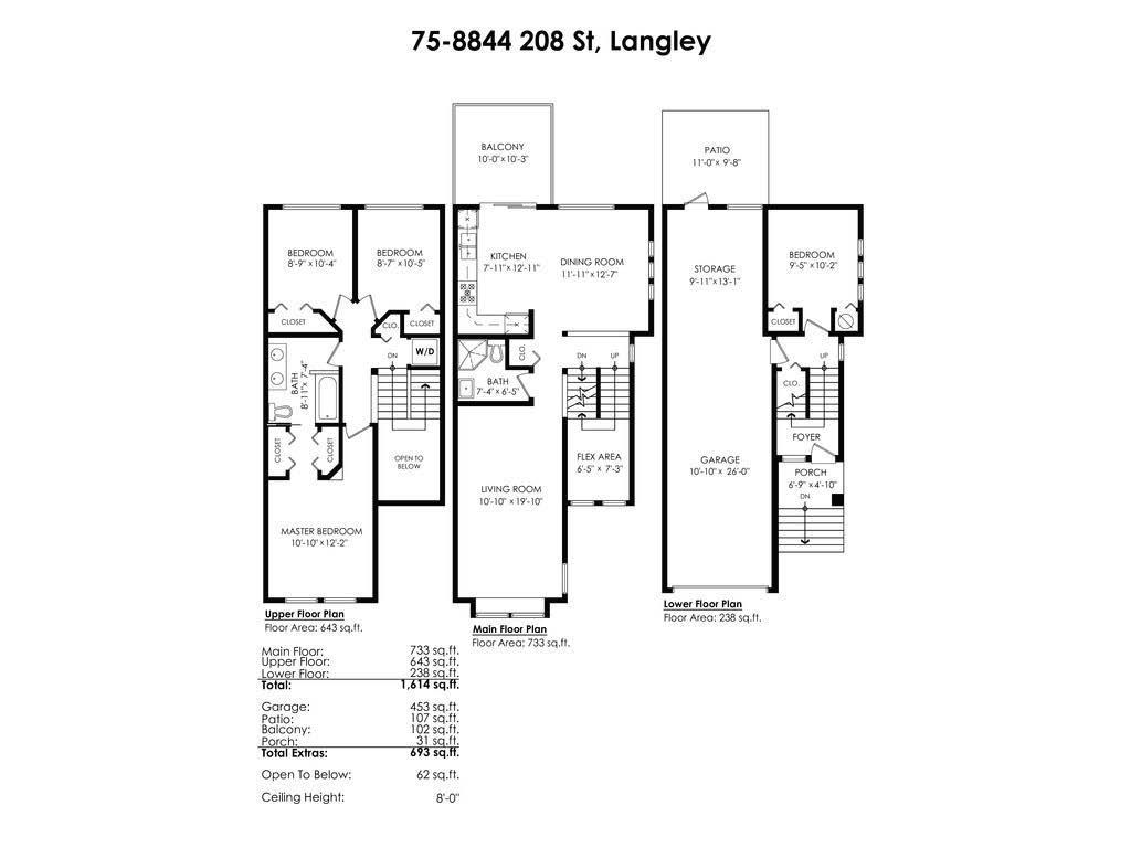 75 8844 208 STREET, Langley