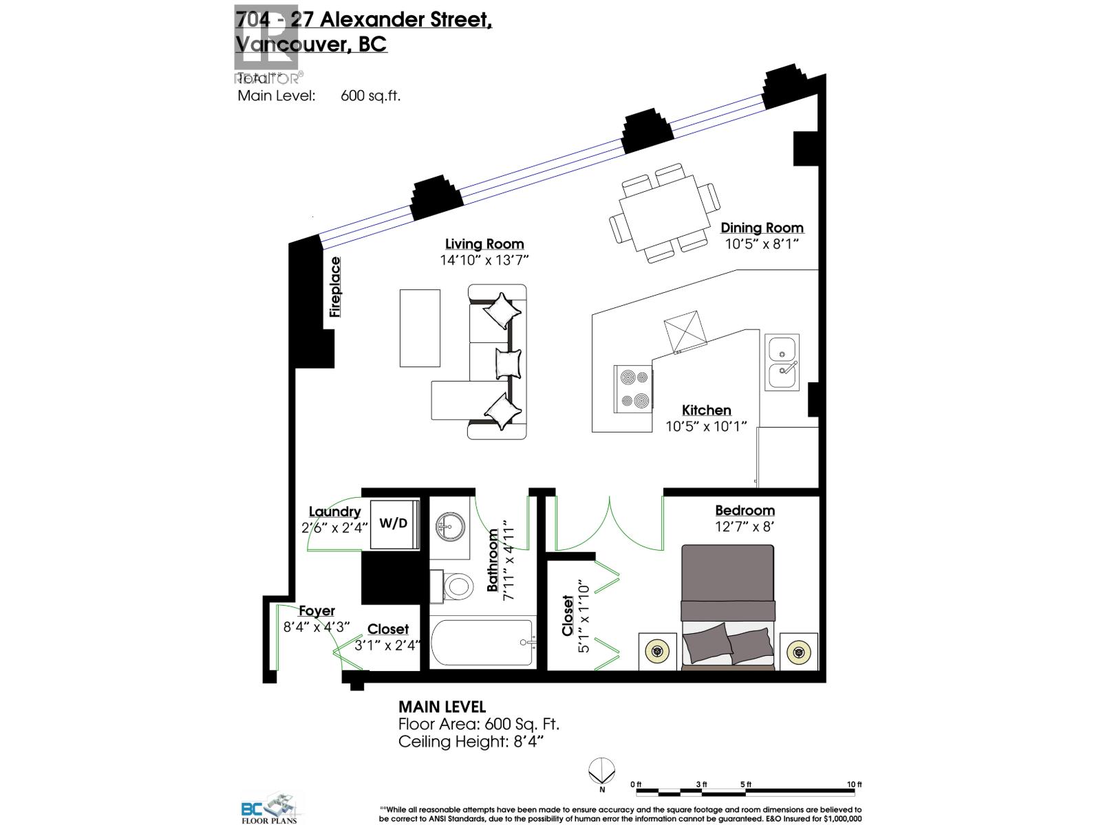 704 27 ALEXANDER STREET, Vancouver